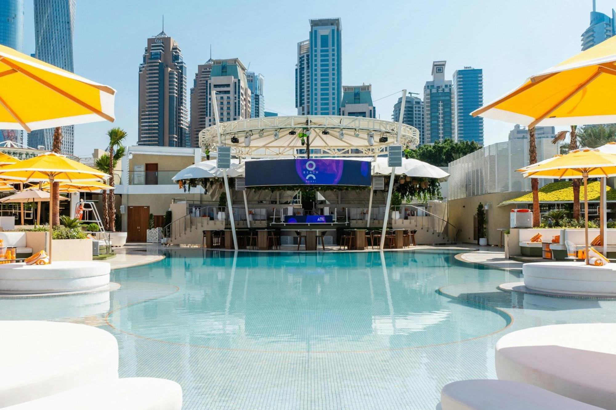 Al Habtoor Grand Resort, Autograph Collection Dubai Esterno foto The Pool at the Address Downtown Hotel