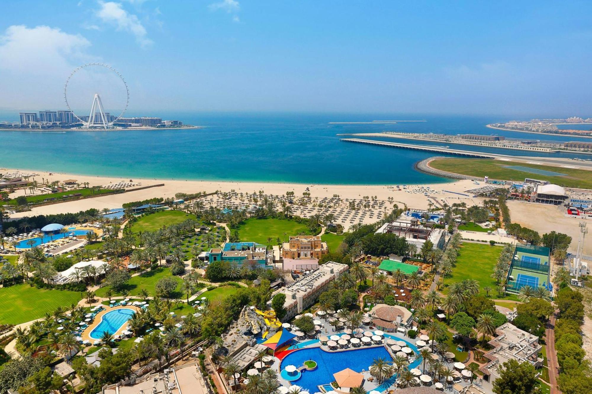 Al Habtoor Grand Resort, Autograph Collection Dubai Esterno foto Aerial view of Jumeirah Beach Hotel